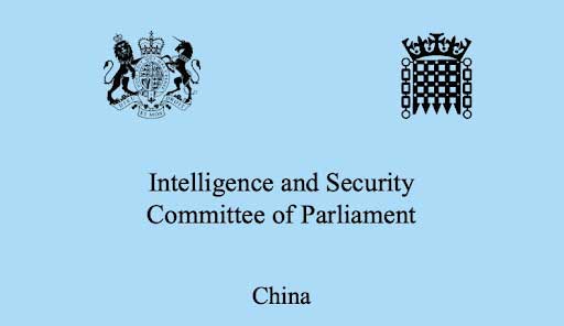 UK Parliament Report Says China Engaged in a “whole of state” Assault on the UK