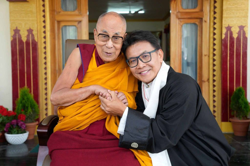 AFI President Receives an Audience with His Holiness the Dalai Lama